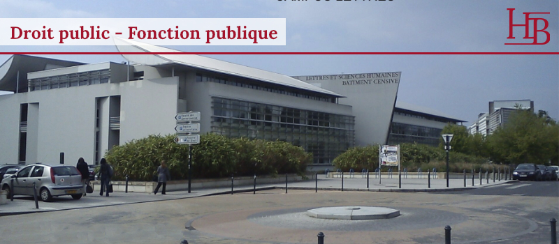 université Nantes CDD CDI Conseil d'état